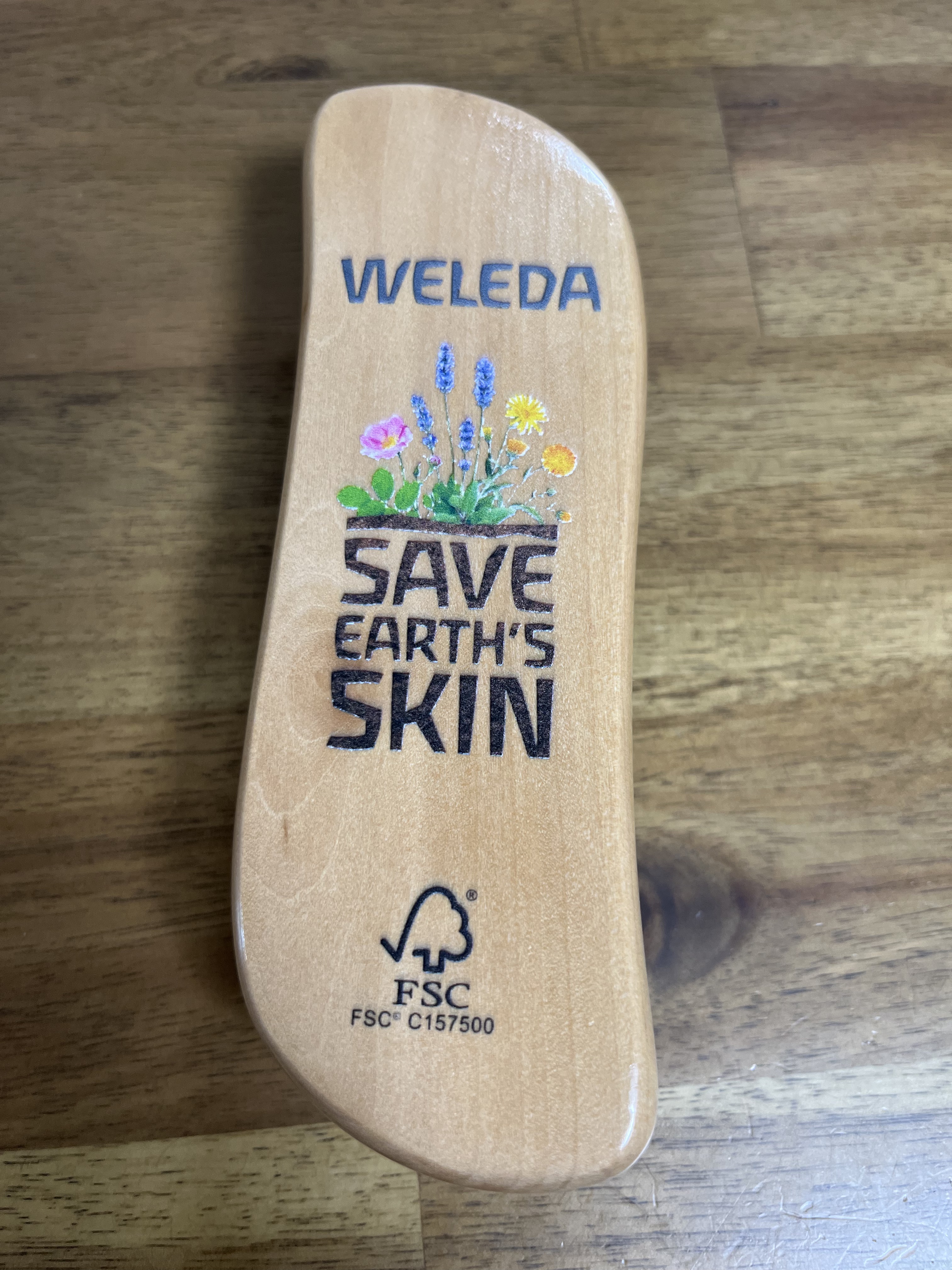 ボディシェイプブラシ/WELEDA/ボディグッズを使ったクチコミ（2枚目）