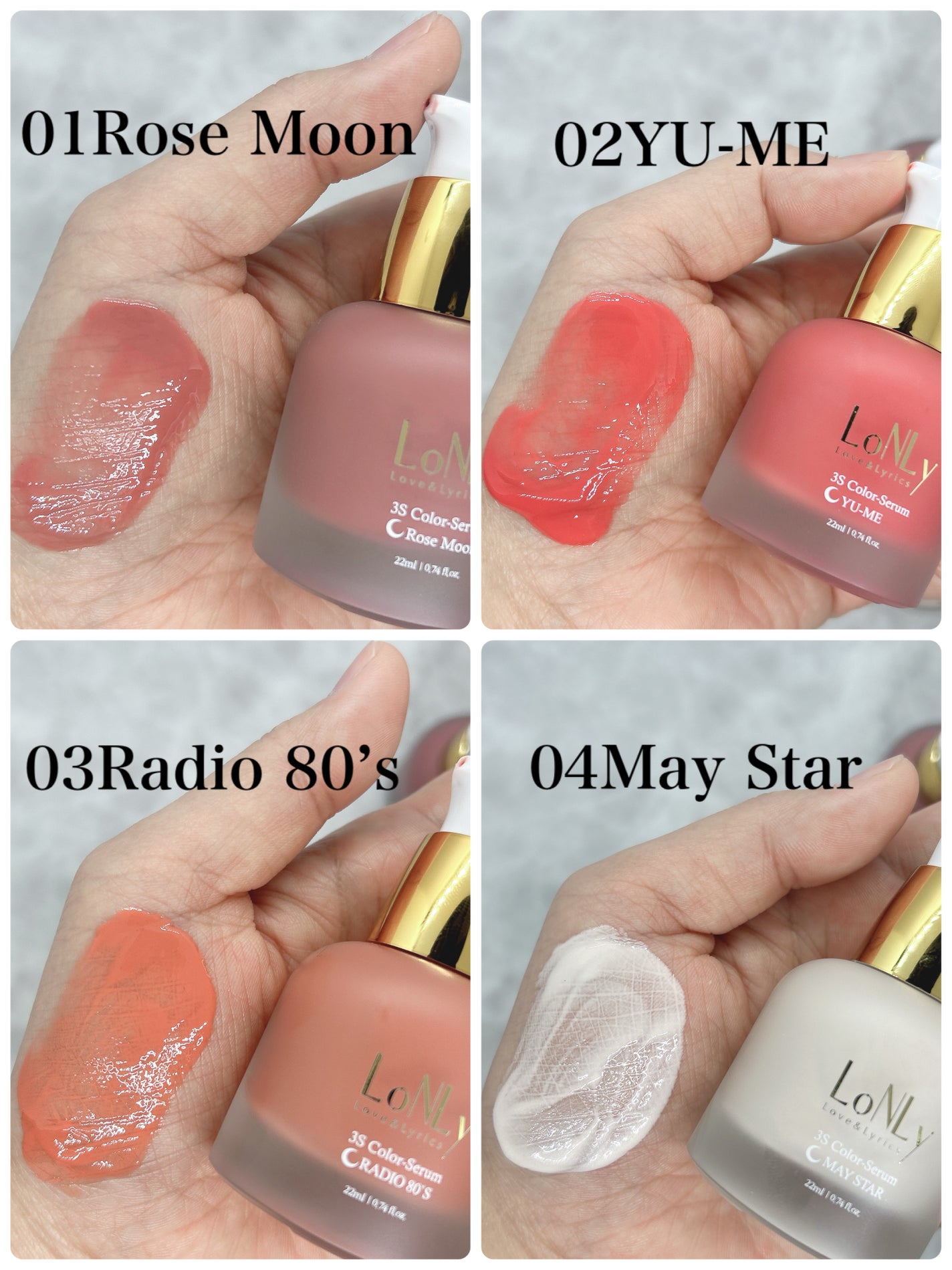 3S カラーセラム/LoNLy /リキッドチークを使ったクチコミ(2枚目)