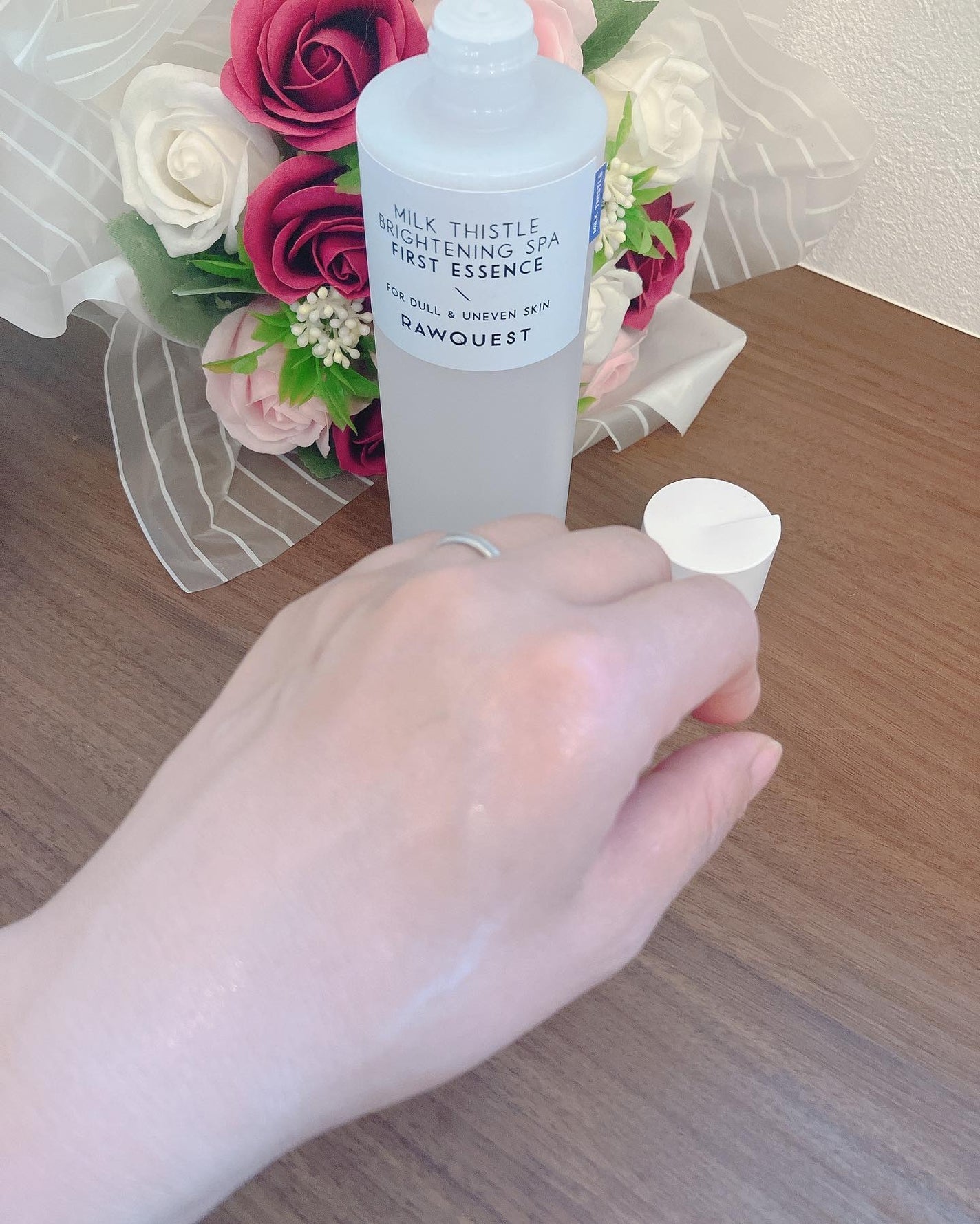 ミルクシスルブライトニングスパ ファーストエッセンス/RAWQUEST/化粧水を使ったクチコミ(4枚目)