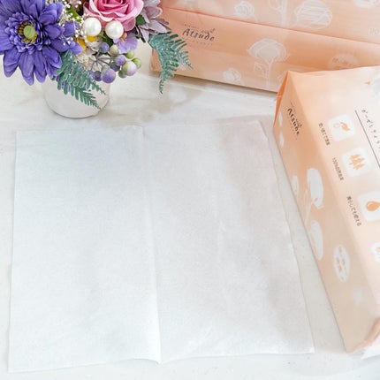 Atsude ベビードライシート/AIRFRIC/ティッシュを使ったクチコミ(2枚目)