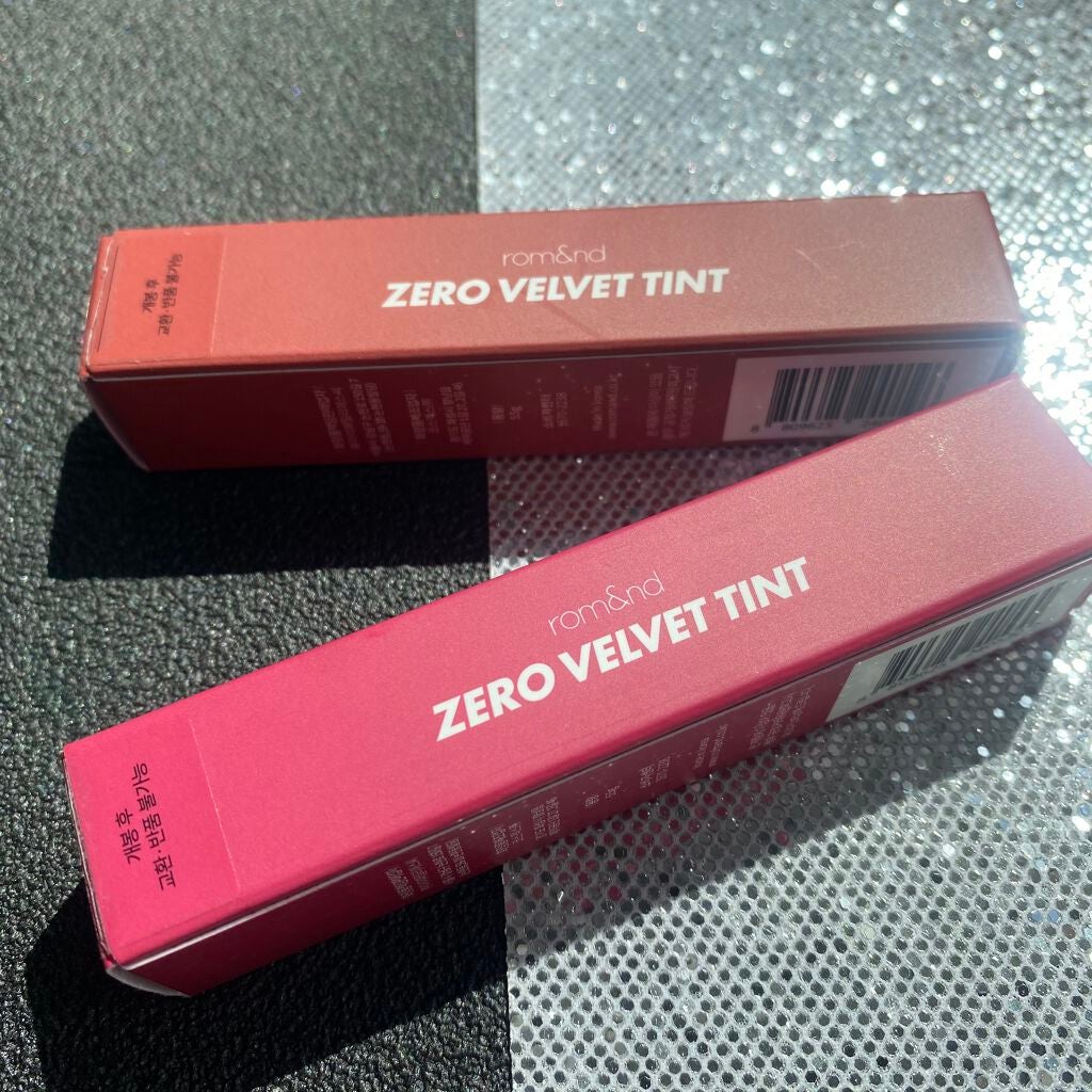 ゼロベルベットティント/rom&nd/リップティントを使ったクチコミ(6枚目)