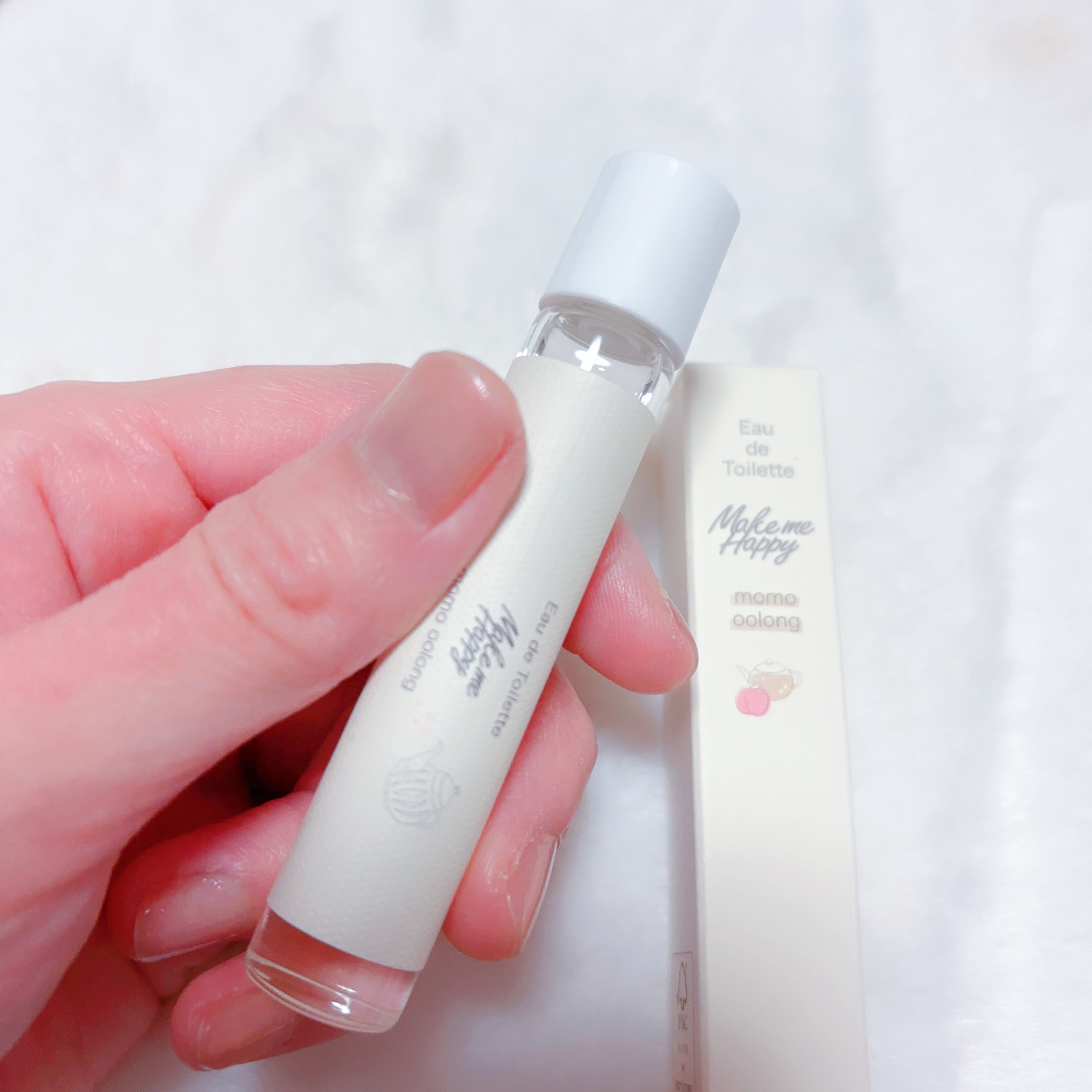 メイクミーハッピー オードトワレ momo oolong/キャンメイク/香水を使ったクチコミ（2枚目）