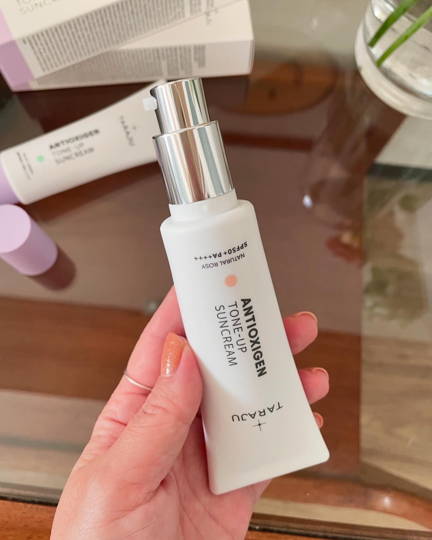 トーンアップサンクリーム/TARAJU/日焼け止めクリームを使ったクチコミ（3枚目）