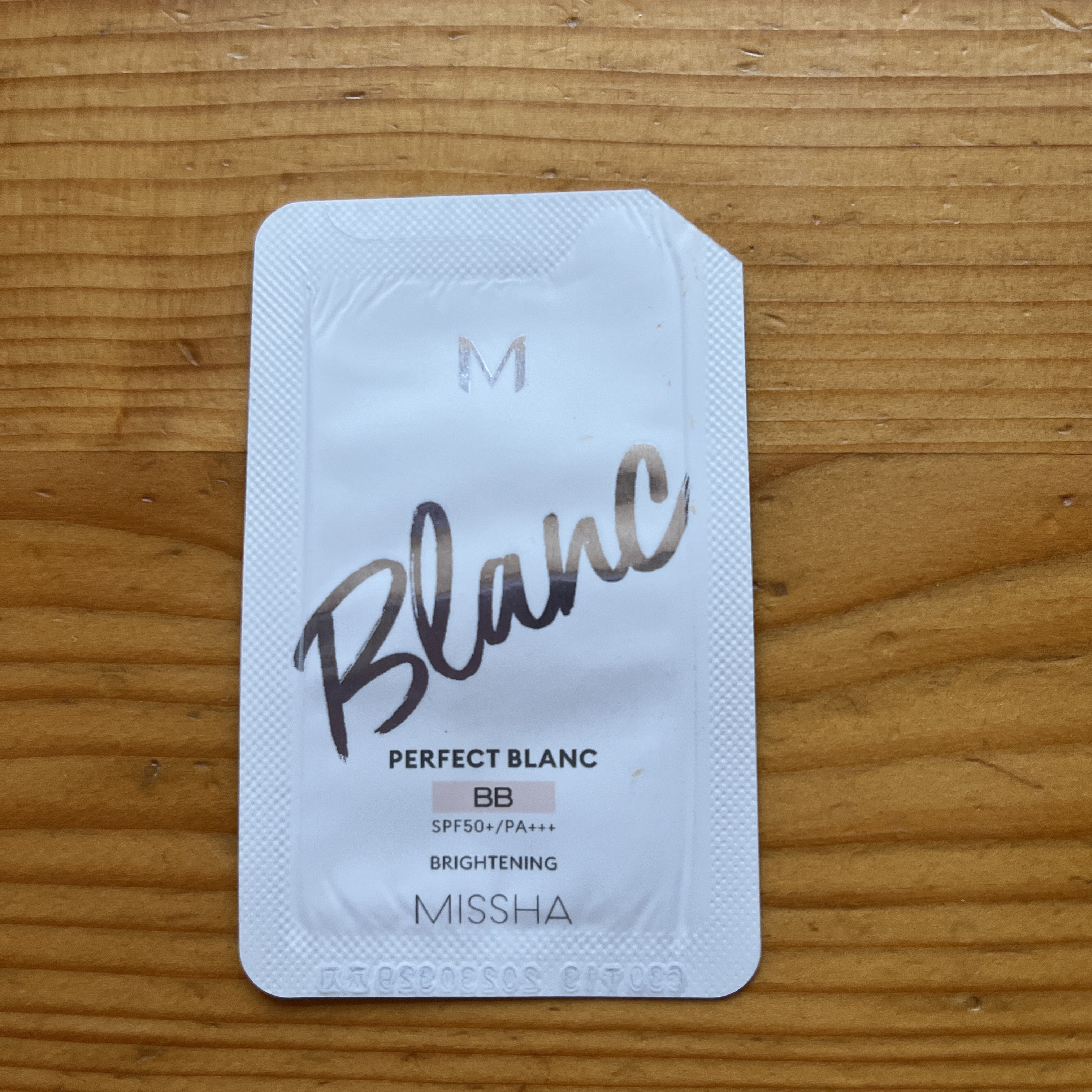  M PERFCT BLANC BB 21号 VANILLA SPF50+ PA+++/MISSHA/化粧下地を使ったクチコミ（1枚目）