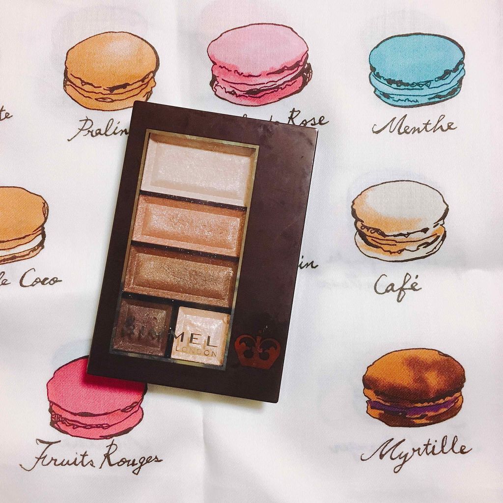 ショコラスウィート アイズ/リンメル ロンドン/アイシャドウパレットを使ったクチコミ（1枚目）