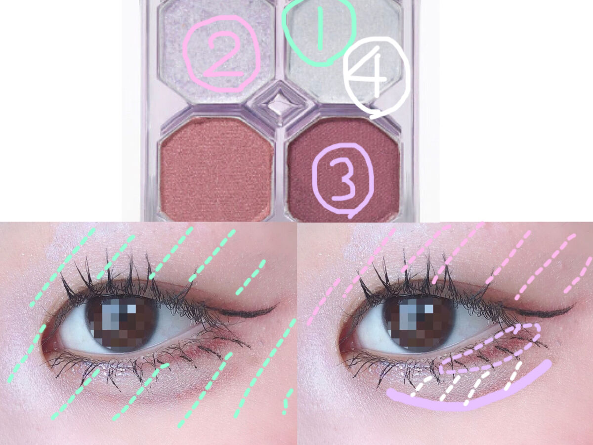 ホリカホリカ ラッシュコレクティングマスカラ/HOLIKA HOLIKA/マスカラを使ったクチコミ（2枚目）