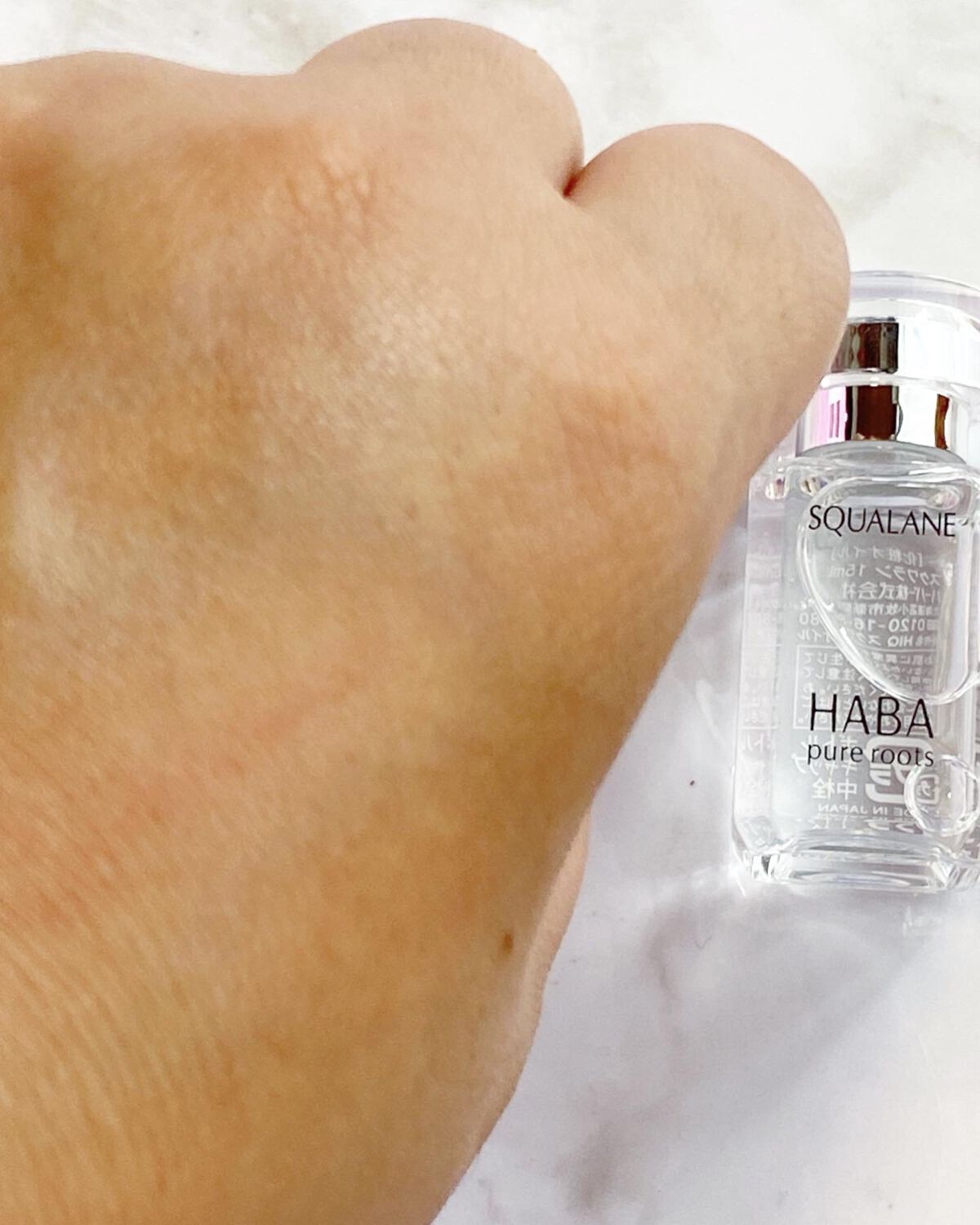 高品位「スクワラン」/HABA/フェイスオイルを使ったクチコミ(3枚目)
