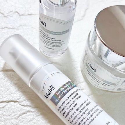 フレッシュリージュースドビタミンチャージングセラム(30ml)/Klairs/美容液を使ったクチコミ(4枚目)