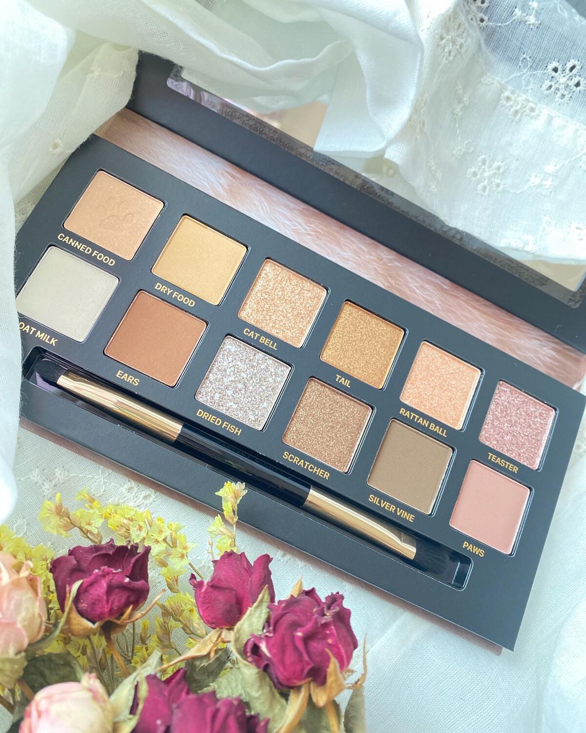 エクスプローラ12色 動物アイシャドウパレット/PERFECT DIARY/アイシャドウパレットを使ったクチコミ(2枚目)