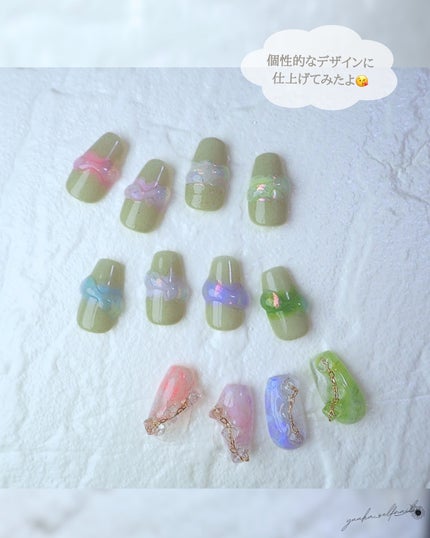 ゆうか🌻LIPSパートナー on LIPS 「パステルインク NailStyle(@nailstyle.to..」(4枚目)