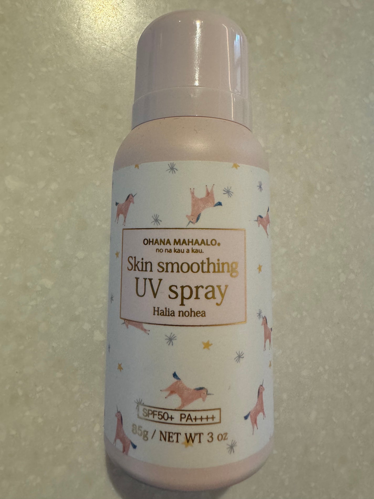 スキンスムージングUVスプレー〈ピカケ アウリィ〉 日やけ止めスプレー/OHANA MAHAALO/日焼け止めミスト・スプレーを使ったクチコミ(1枚目)