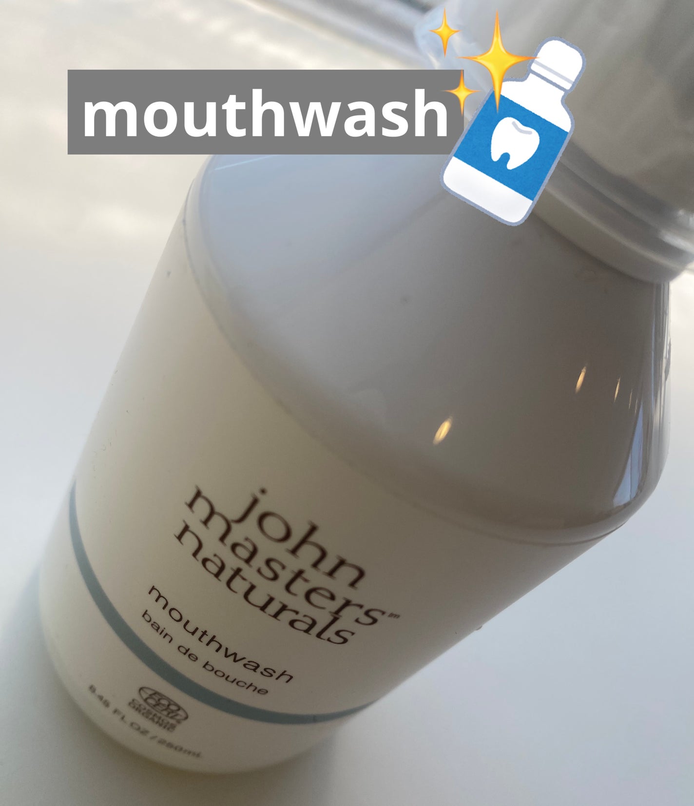 マウスウォッシュ/john masters organics/マウスウォッシュ・スプレーを使ったクチコミ(1枚目)