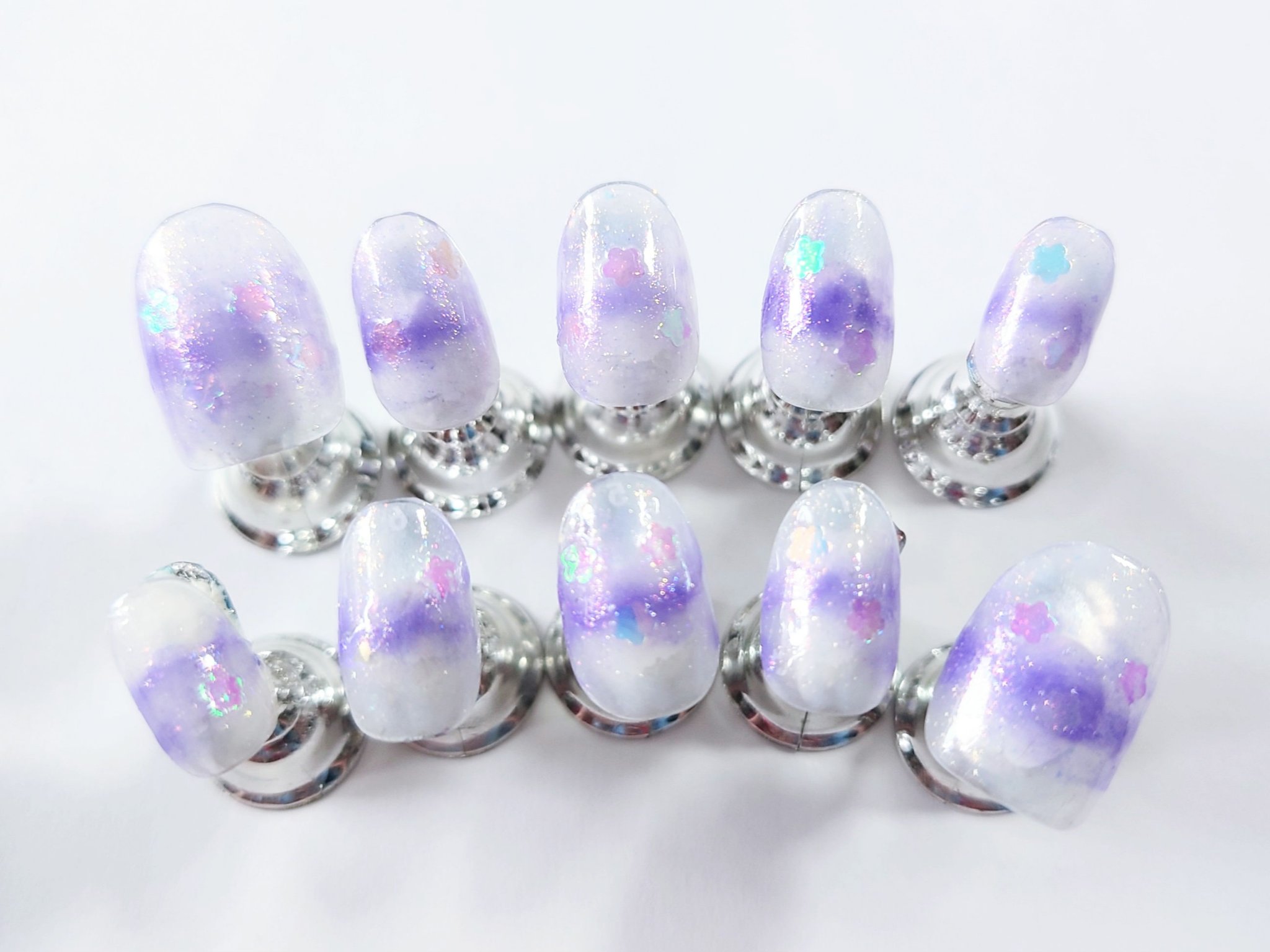 COLORBIRD ネイルチップ 超薄 ショート  (オーバルS)/COLORBIRD/ネイル用品を使ったクチコミ（1枚目）