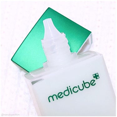 MEDICUBE スーパーシカグリーントーンアップベースのクチコミ「
🤍medicube🤍
✔︎︎︎︎ スーパーシカグリーントーンアップベース
35ml⸝⸝⸝♡︎.....」（3枚目）