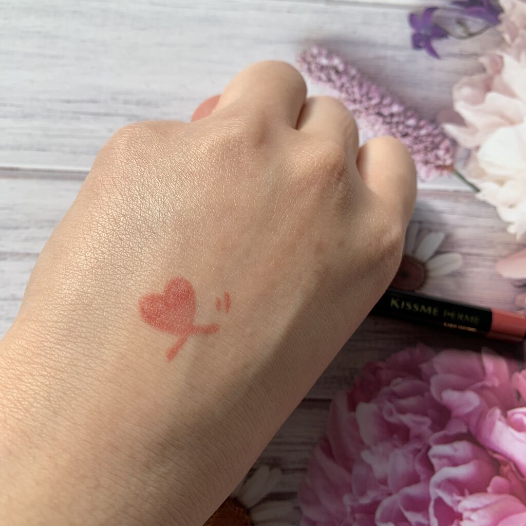 リップライナー 02 ソフトブラウン/キスミー フェルム/リップライナーを使ったクチコミ（3枚目）