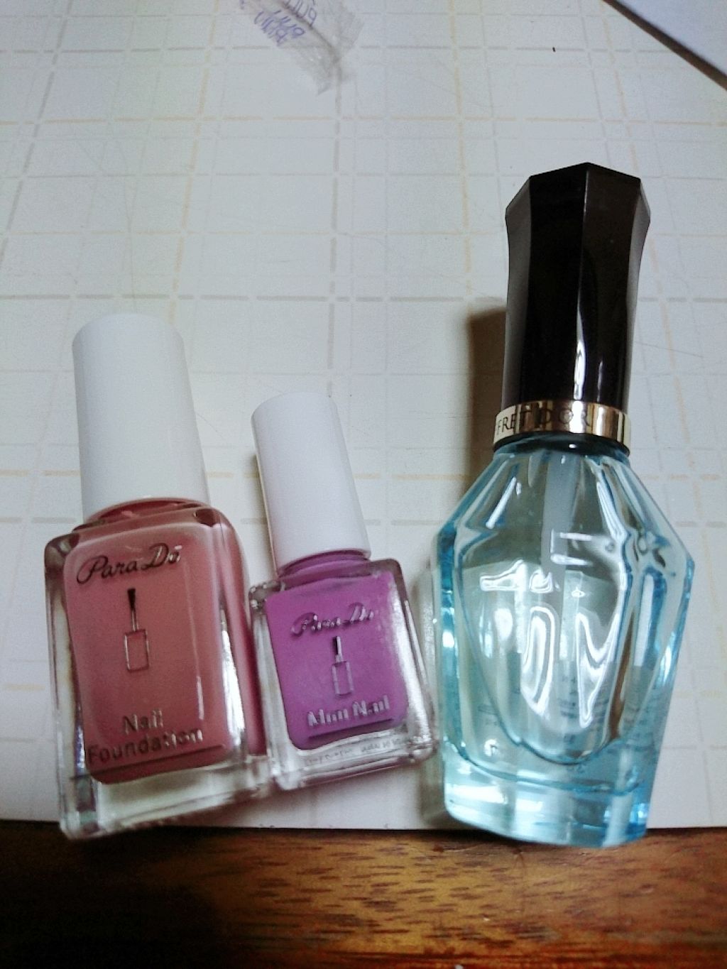 ネイルファンデーション/パラドゥ/マニキュアを使ったクチコミ(1枚目)