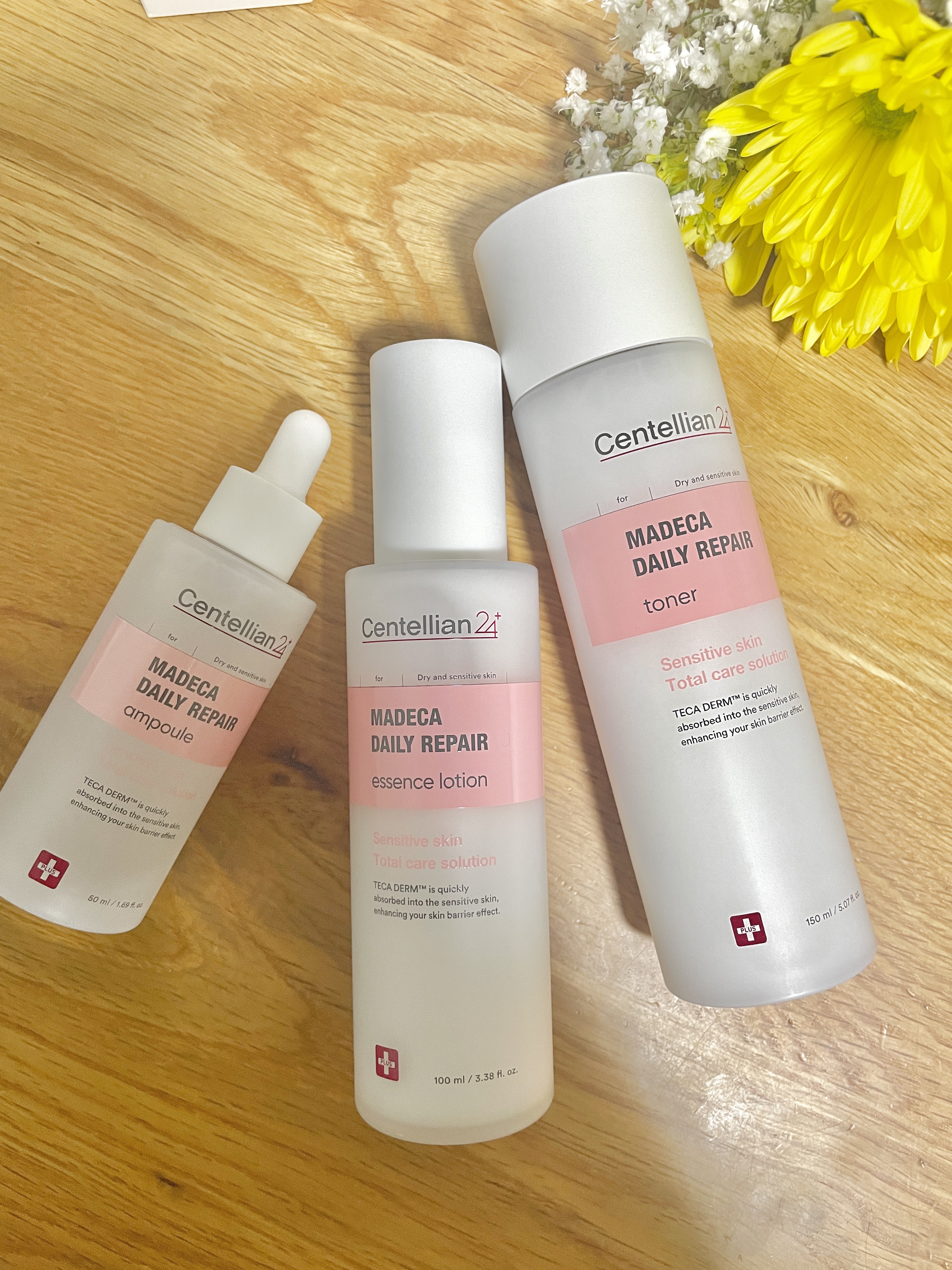 マデカデイリーリペアアンプル/センテリアン24/美容液を使ったクチコミ（1枚目）