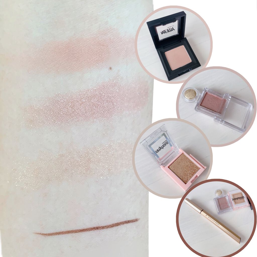 THE FIRST EYE SHADOW/MERZY/単色アイシャドウを使ったクチコミ（2枚目）