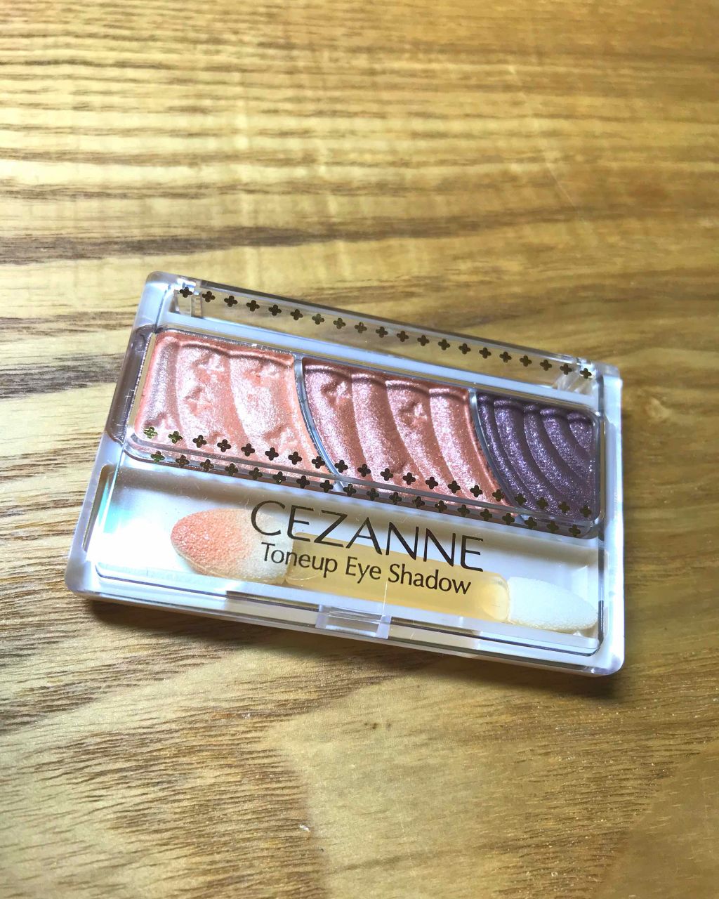 トーンアップアイシャドウ/CEZANNE/アイシャドウパレットを使ったクチコミ(1枚目)