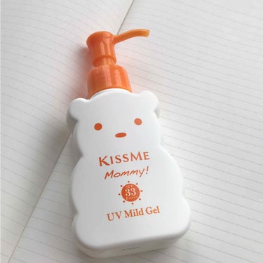 *kissme マミー UVマイルドジェルN〈日焼け止めジェル〉*
・¥900
・SPF33 PA ＋＋＋
・無添加、食品成分90%
公式HP URL↓
https://isehan.co.jp/mom