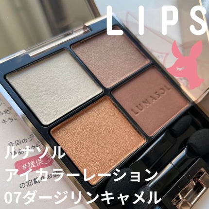 アイカラーレーション/LUNASOL/アイシャドウパレットを使ったクチコミ(1枚目)