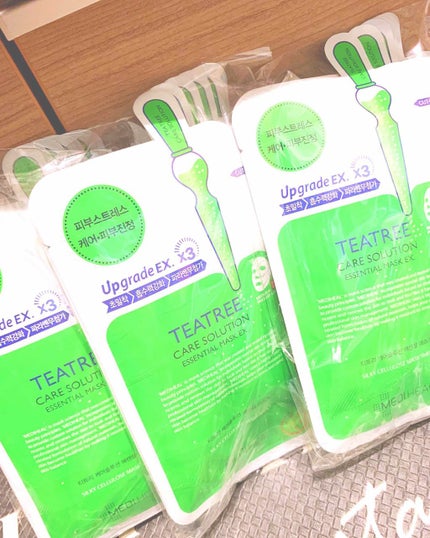ティーツリーケアソリューション アンプルマスクJEX/MEDIHEAL/シートマスク・パックを使ったクチコミ(1枚目)