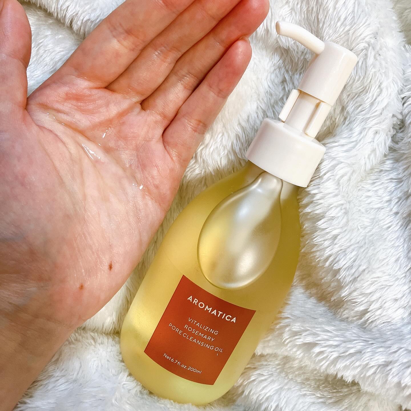 バイタライジング　ローズマリーポアクレンジングフォーム/AROMATICA/洗顔フォームを使ったクチコミ（3枚目）