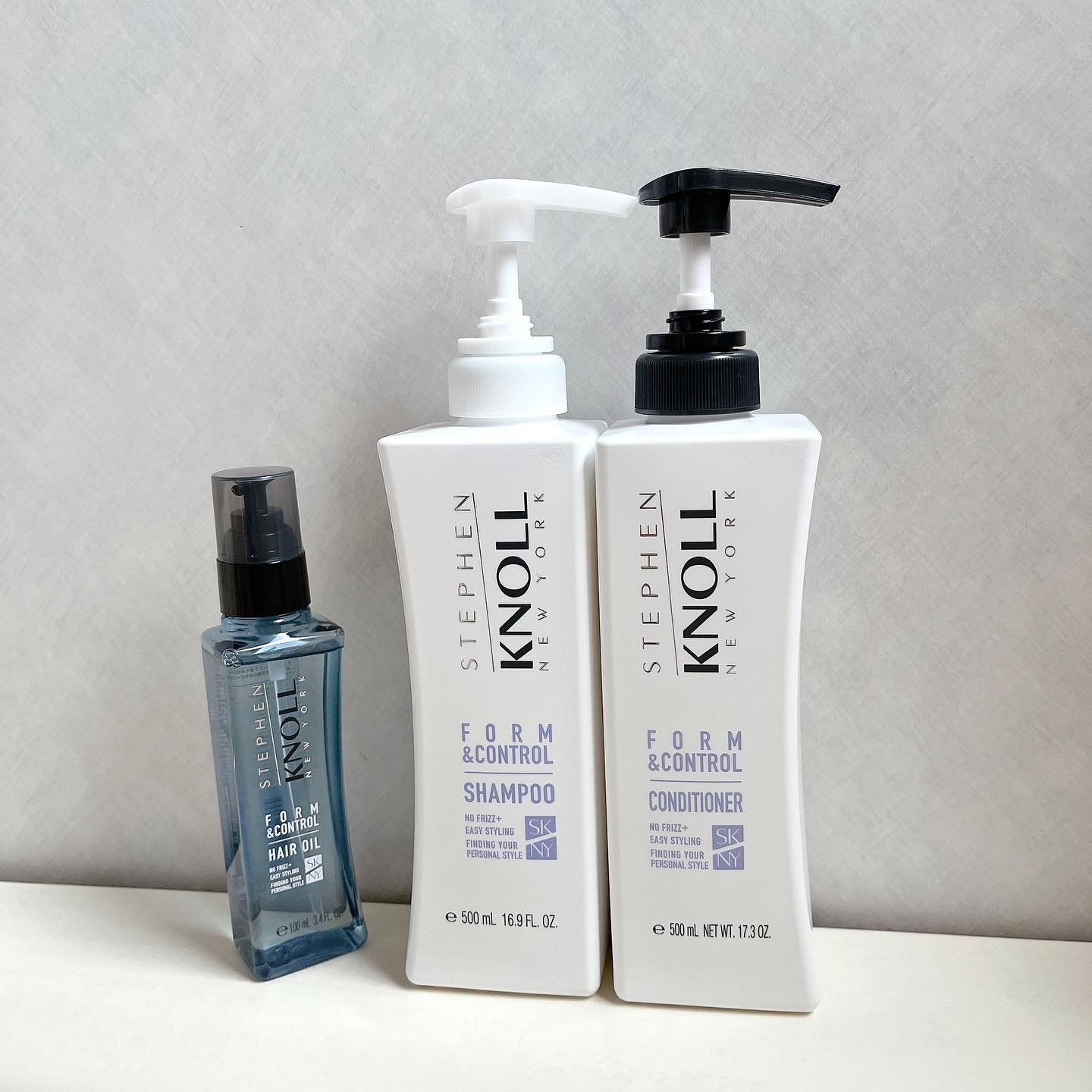 フォルムコントロール シャンプー Ｗ/コンディショナー Ｗ/スティーブンノル ニューヨーク/市販シャンプーを使ったクチコミ（1枚目）