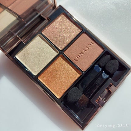 アイカラーレーション/LUNASOL/アイシャドウパレットを使ったクチコミ(10枚目)