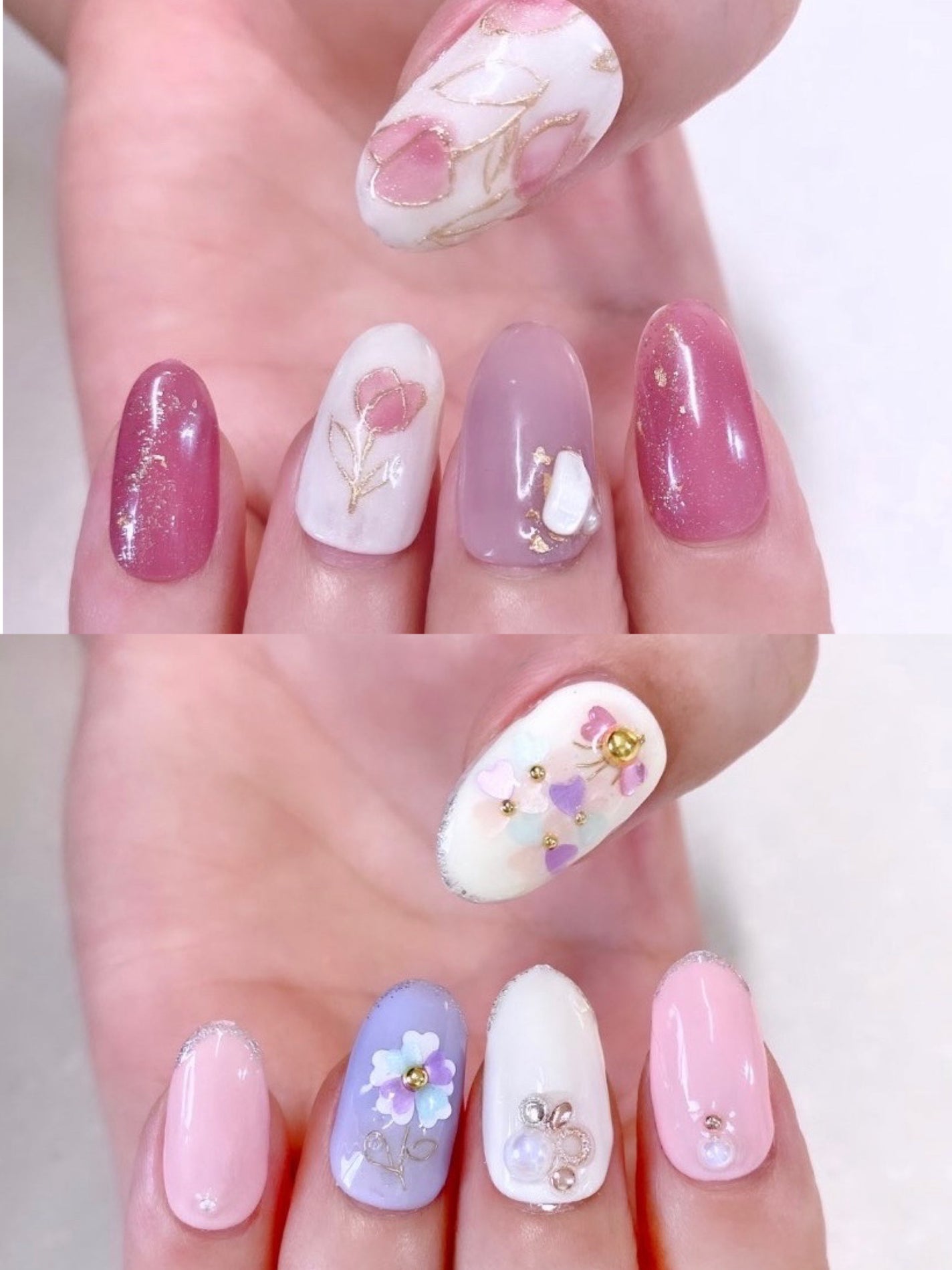 ジェルネイル(ライト対応)/セリア/ジェルネイルを使ったクチコミ(2枚目)