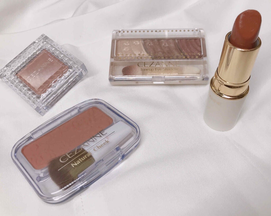 ナチュラル チークN/CEZANNE/パウダーチークを使ったクチコミ(1枚目)