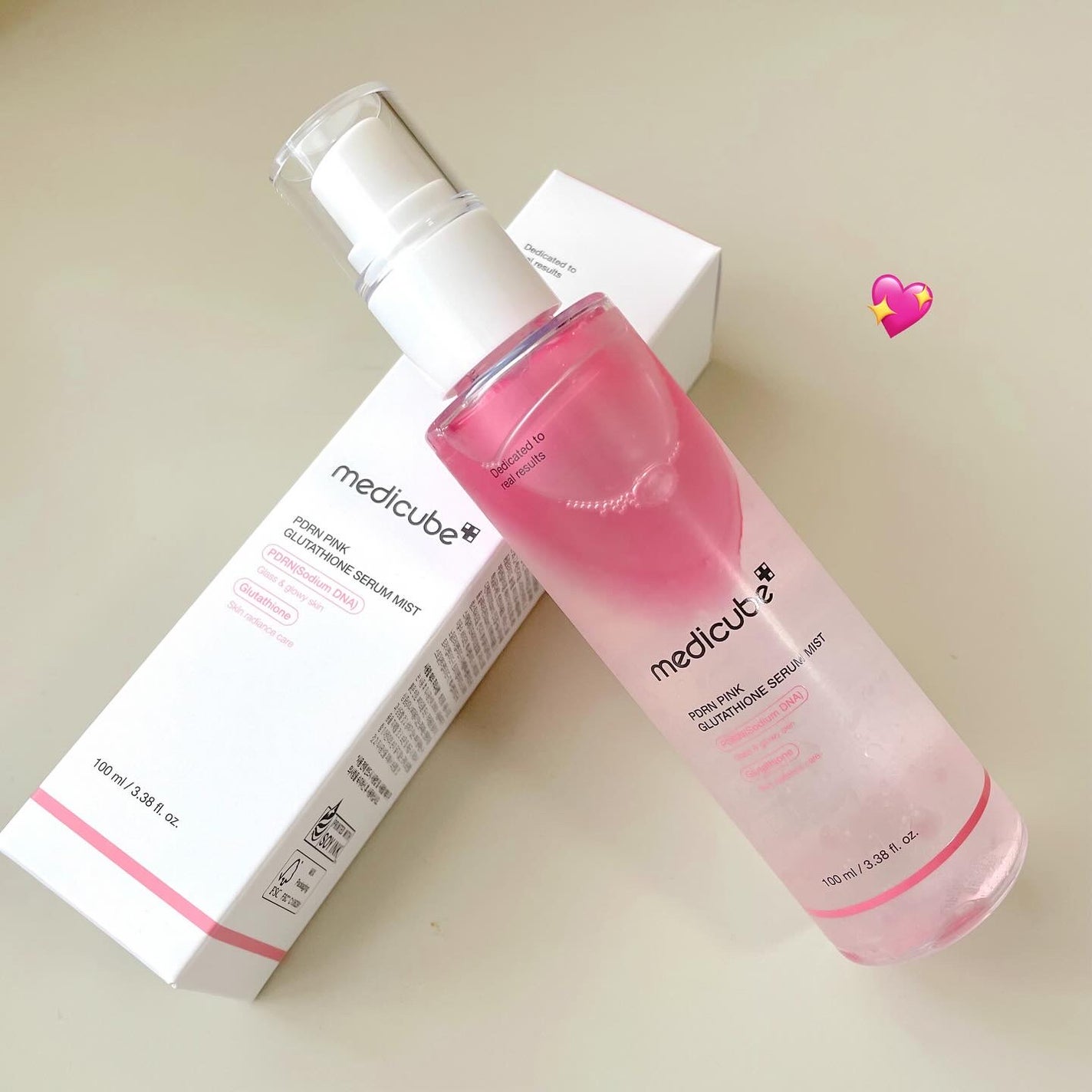 PDRNピンクセラムミスト/MEDICUBE/美容液を使ったクチコミ(4枚目)