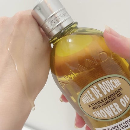 アーモンド モイスチャライジングシャワーオイル/L'OCCITANE/ボディソープを使ったクチコミ(2枚目)