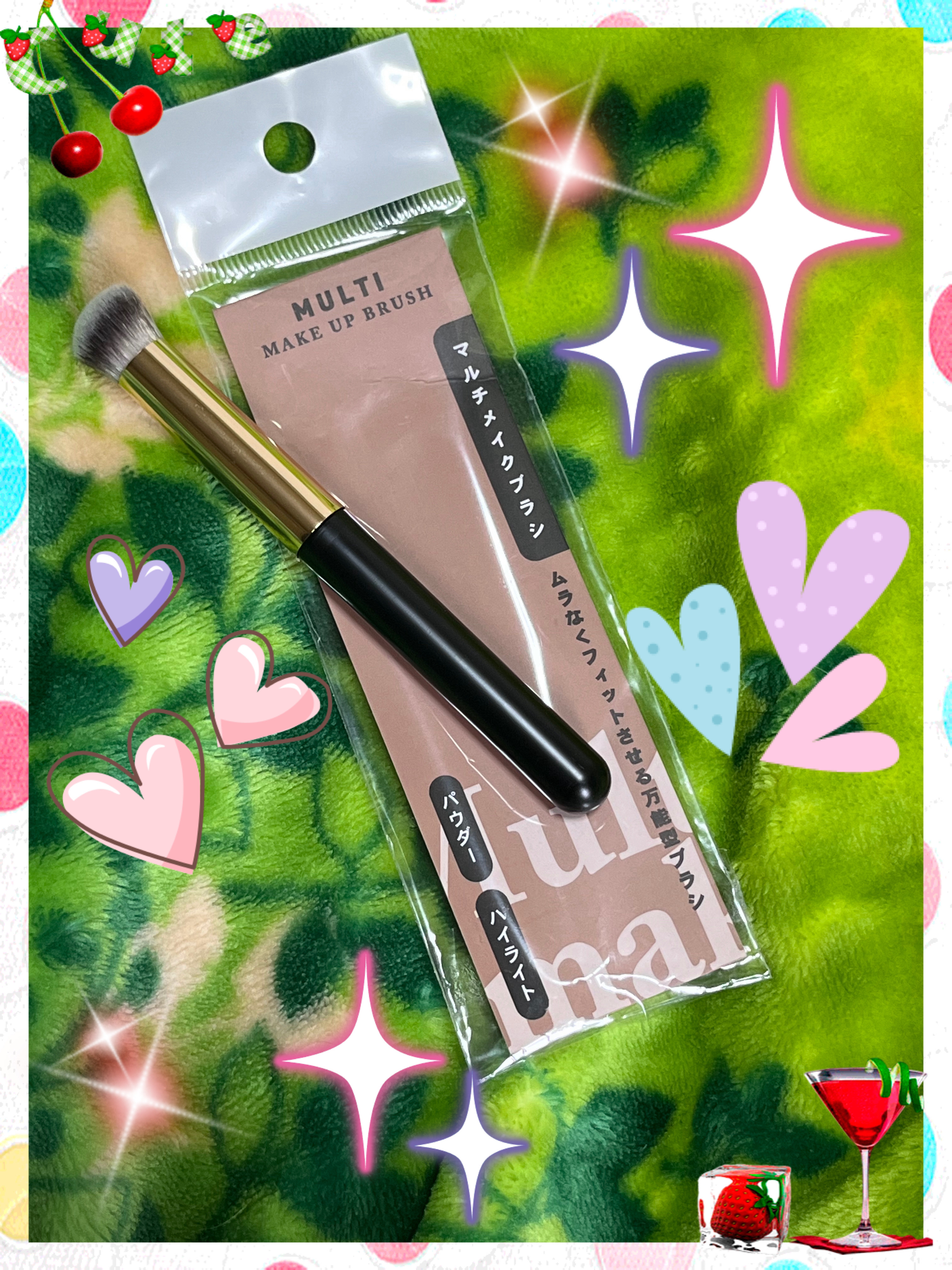 マルチメイクブラシ/キャンドゥ/メイクブラシを使ったクチコミ（2枚目）