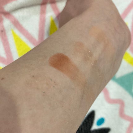 エアリー トゥインクル アイパレット 2021 Green Holidays Edition/innisfree/アイシャドウパレットを使ったクチコミ(3枚目)