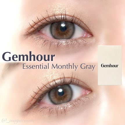 Gemhour/Hapa kristin/カラーコンタクトレンズを使ったクチコミ(1枚目)