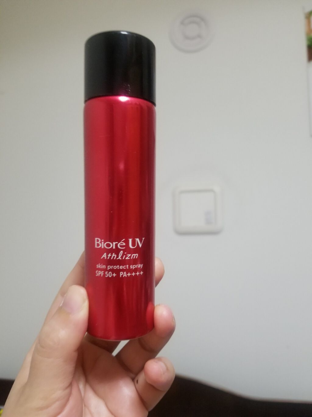 ビオレUV アスリズム スキンプロテクトスプレー /ビオレ/日焼け止めミスト・スプレーを使ったクチコミ(1枚目)