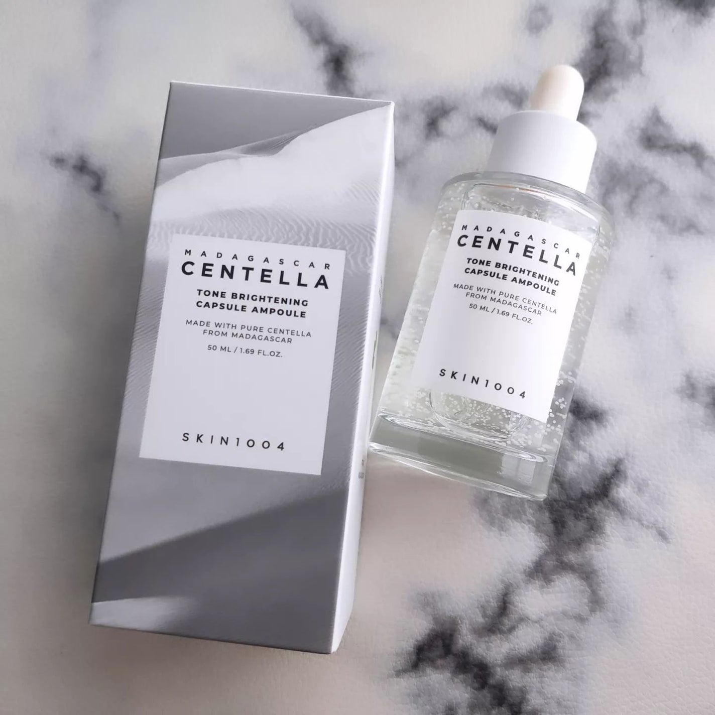 トーンブライトニング カプセルアンプル/SKIN1004/美容液を使ったクチコミ(2枚目)