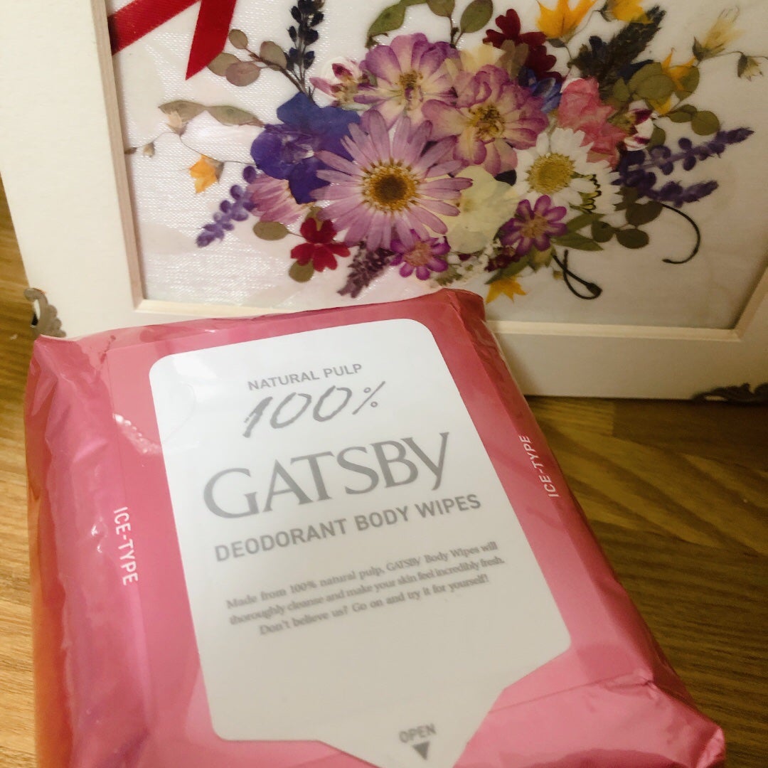 アイスデオドラント ボディペーパーN フリーズピーチ/ギャツビー/ボディシートを使ったクチコミ(1枚目)