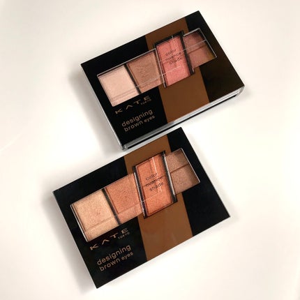 デザイニングブラウンアイズ/KATE/アイシャドウパレットを使ったクチコミ(5枚目)