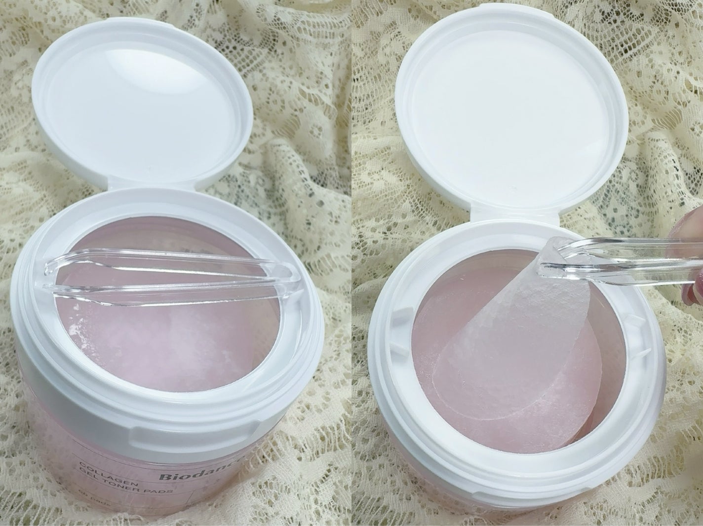 コラーゲンゲルトナーパッド/Biodance/トナーパッドを使ったクチコミ(2枚目)