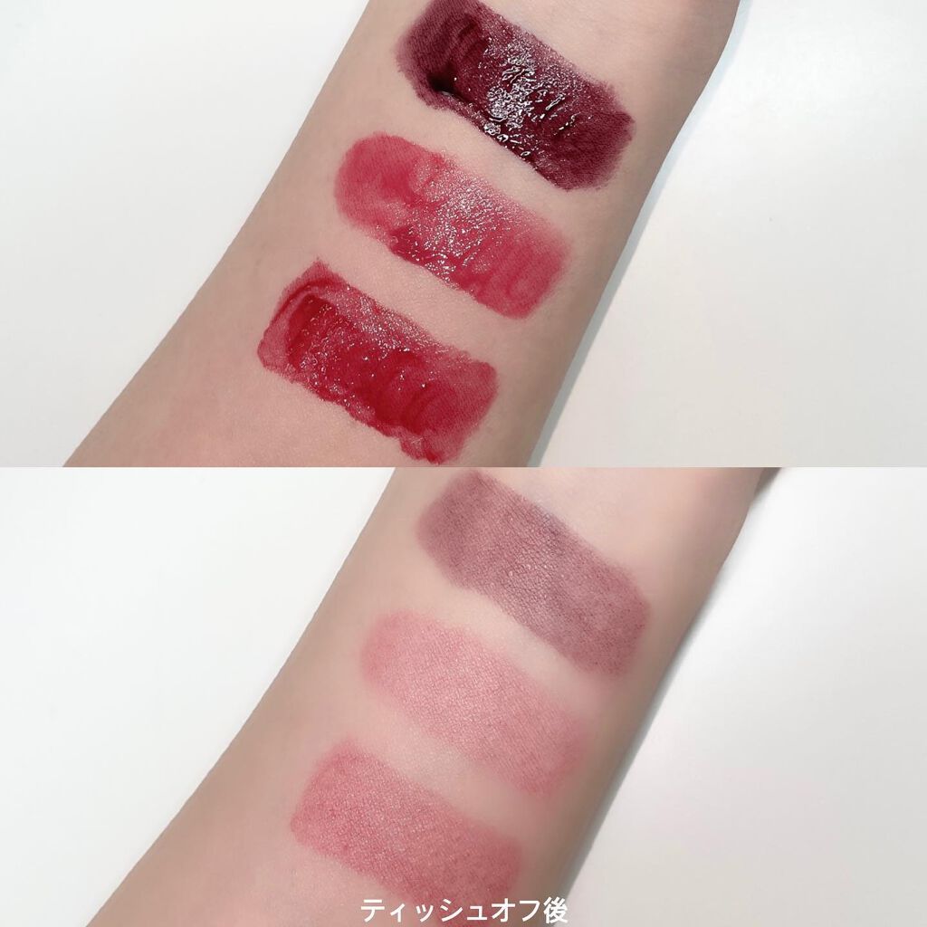 シャインミラーティント/COLORKEY/リップティントを使ったクチコミ(3枚目)