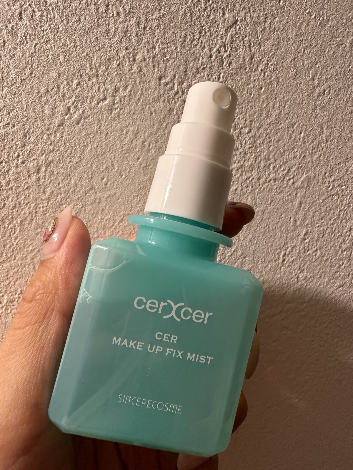メイクアップフィックスミスト/cerXcer/フィックスミストを使ったクチコミ（3枚目）