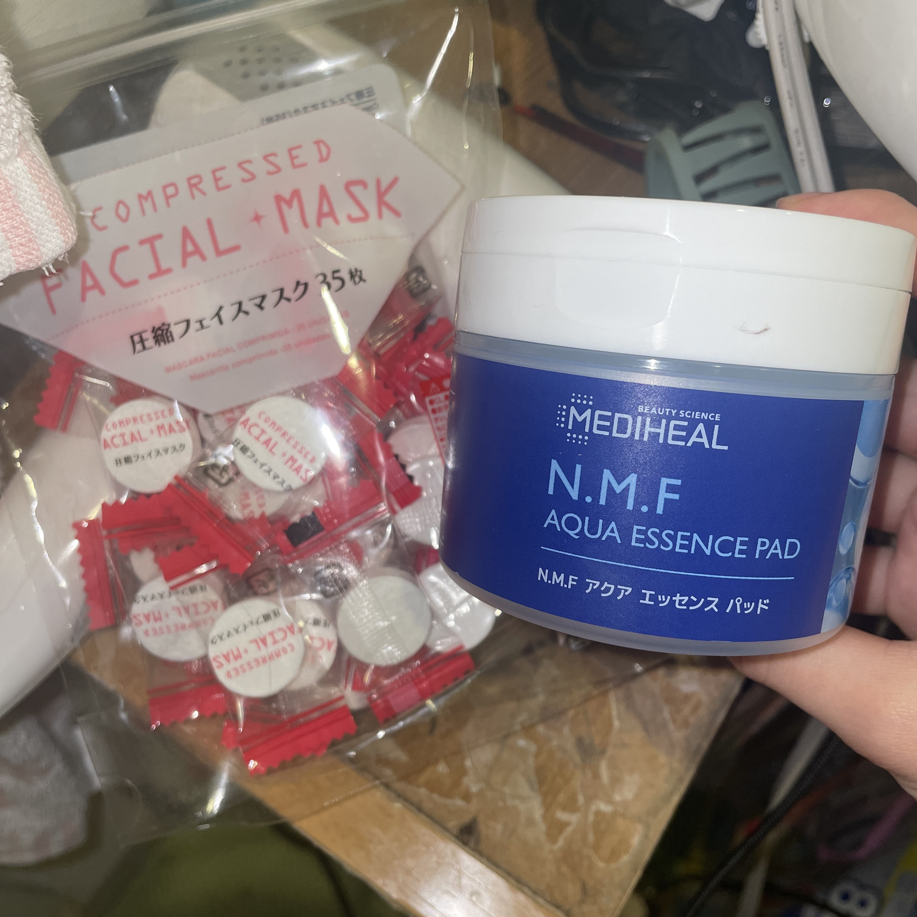 N.M.Fアクアエッセンスパッド/MEDIHEAL/トナーパッドを使ったクチコミ（1枚目）