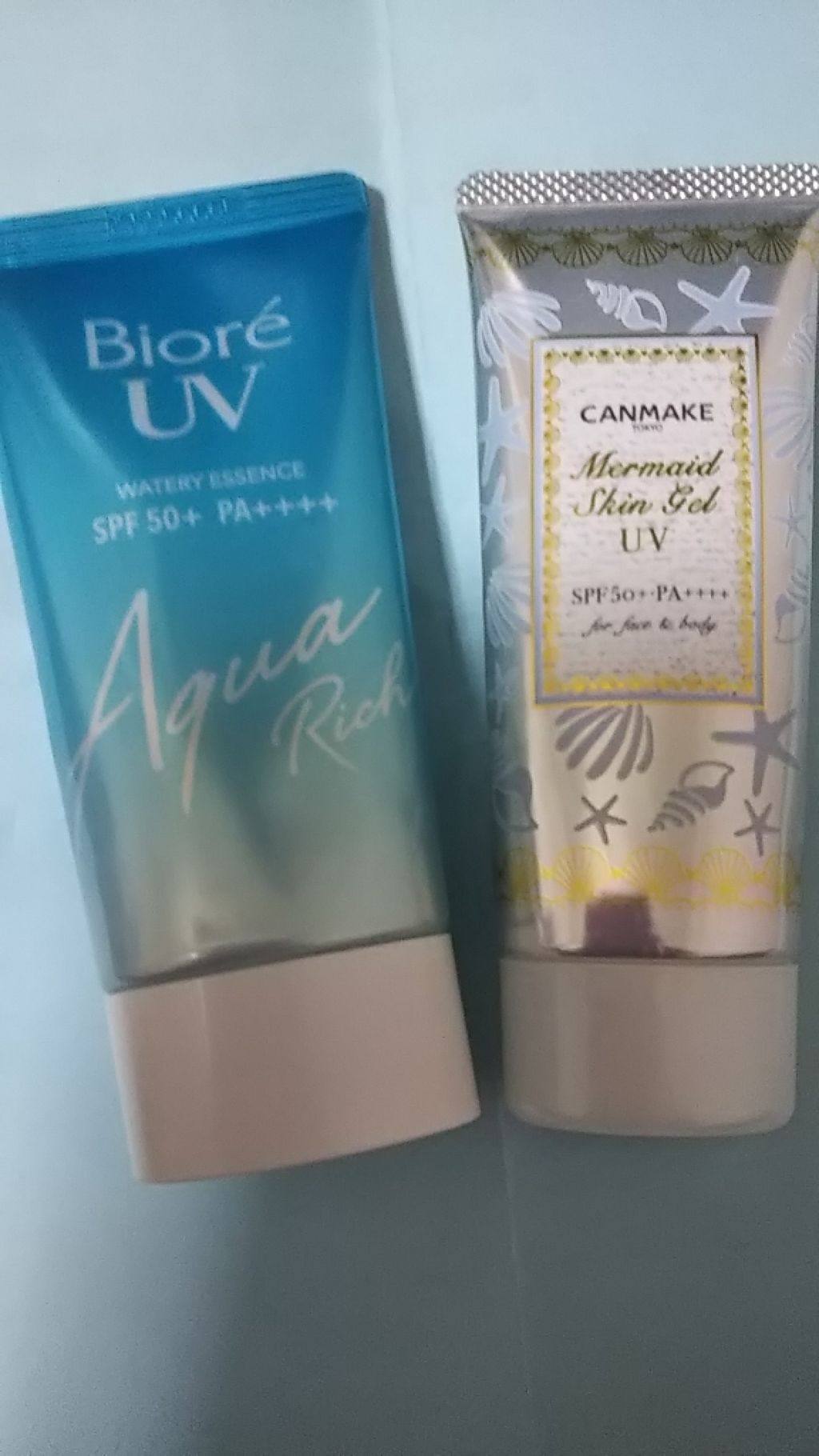 ビオレUV アクアリッチウォータリーエッセンス/ビオレ/日焼け止め・UVケアを使ったクチコミ（1枚目）