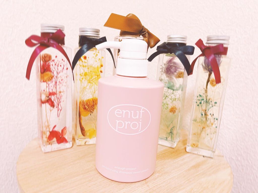 enough project sweet peach delight/アモーレパシフィック/市販シャンプーを使ったクチコミ(1枚目)