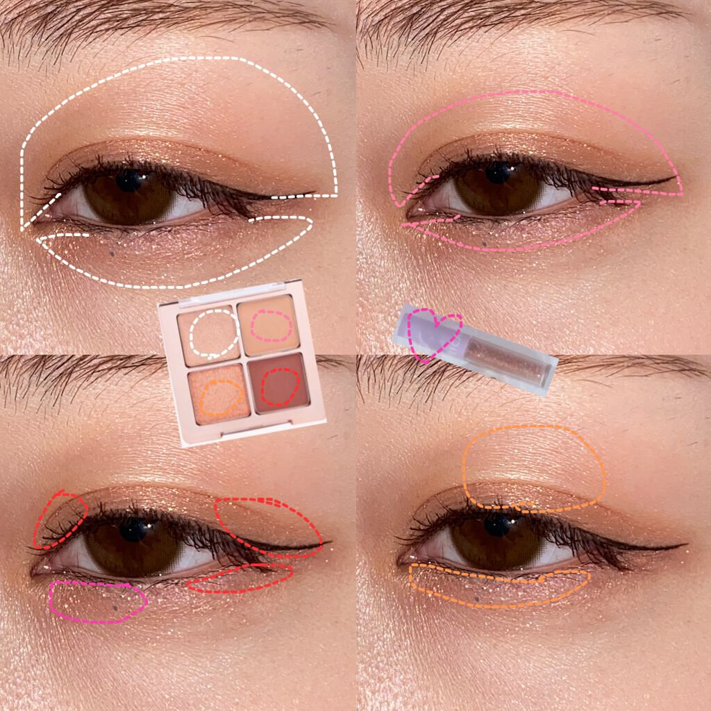 サンタプライズボックス/RICAFROSH/メイクアップキットを使ったクチコミ（2枚目）