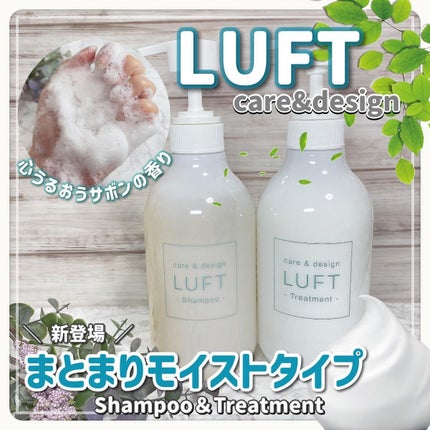 ケア&デザイン シャンプー&トリートメントH/LUFT/市販シャンプーを使ったクチコミ(1枚目)