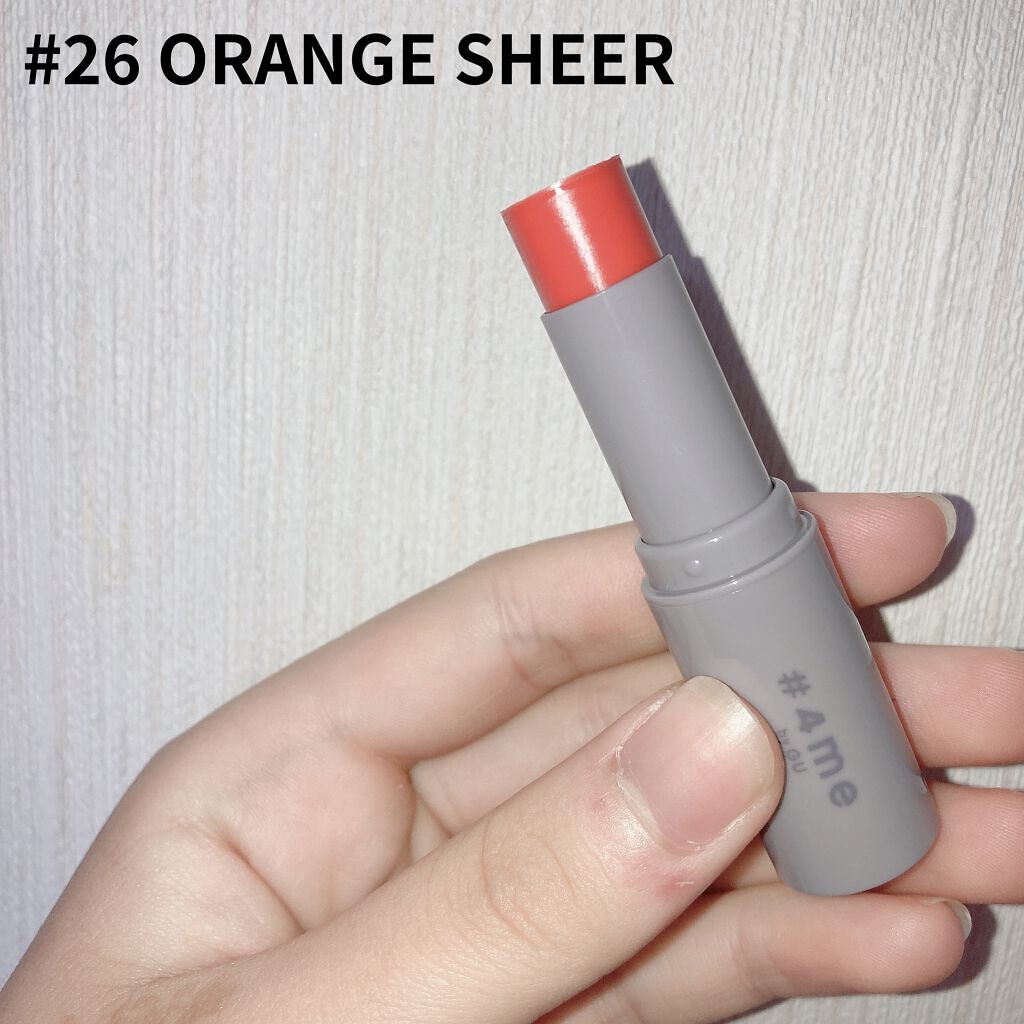 リップスティック/#4me by GU/口紅を使ったクチコミ（3枚目）