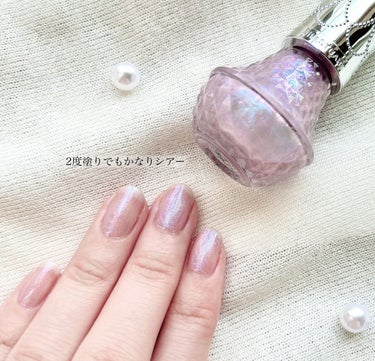 フレグラント ネイルラッカー/JILL STUART/マニキュアを使ったクチコミ（3枚目）